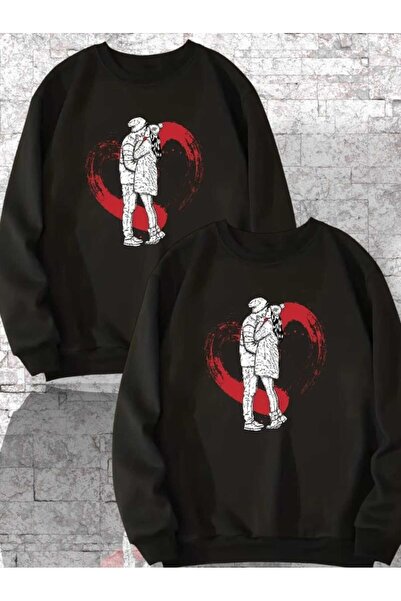 WOODROFFE Combinație Lover - Hanorac cu gât de bicicletă cu imprimeu dublu spirit (prețul este pentru bucată)