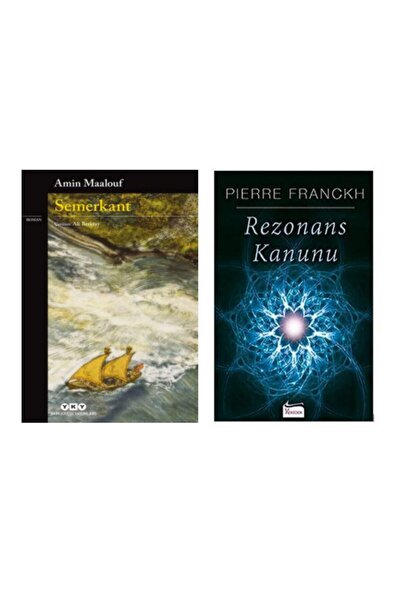 Yapı Kredi Yayınları Semerkant - Amin Maalouf - Rezonans Kanunu - Pierre Franckh
