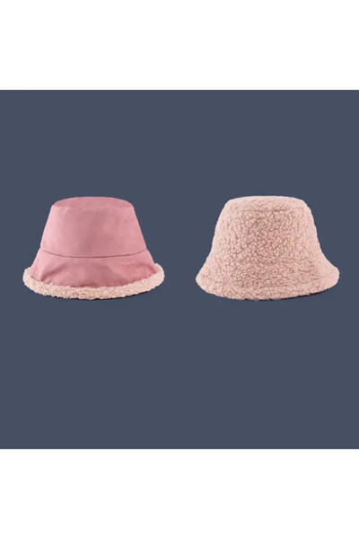 Betülce Trend Peluş Kürklü Balıkçı Şapka
