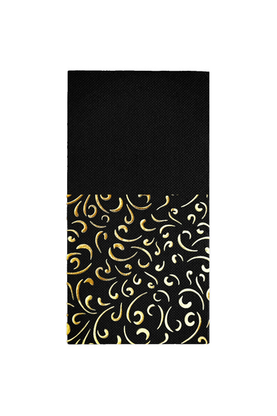 Story 40x40 سم ورقة ذهبية رخامية كلاسيكية منقوشة 16 قطعة مناديل ورقية باللون ...