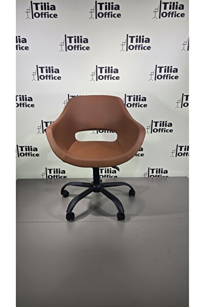 Tilia Monaco Çalışma Kesim Koltuğu Yonca Tekerlekli Siyah Ayak