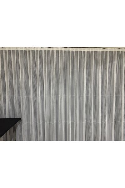 Şahinsoy perde 300X200 Steel Woven Sparse Pleated Tulle Iron - Does Not Want and Wrinkle