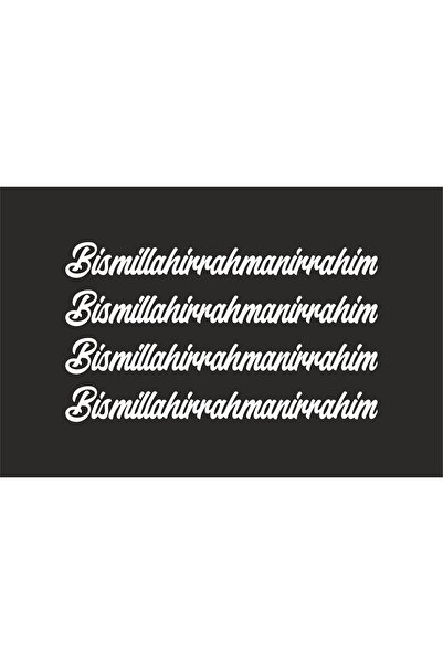 HEDİYENE BAK Besmele Araç, Araba, Oto, Motorsiklet, Kask, Laptop, Cam Sticker...