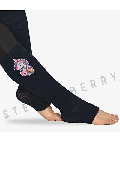 STEPPE BERRY Дамски 3D клинове с еднорог, аксесоар