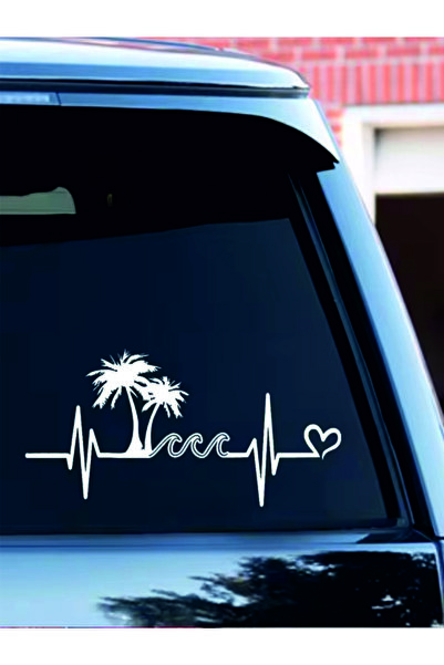 Birim Matbaa Holiday and Sea Auto Sticker (25X 12 cm)