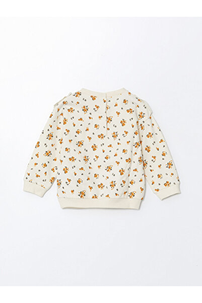 LC Waikiki Lcwbaby Girl Crew Neck Sweatshirt and Leggings Pants 2-Piece Set