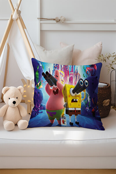 Talia Home Set de 3 perne de pernă pentru copii cu imprimeu unicorn și baleri...