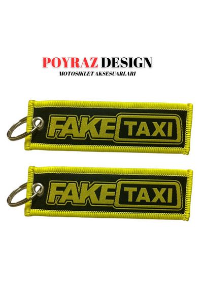 Rebon MotoDesign Fake Taxi Key Chain