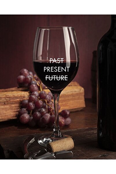 Past Present Future Tasarım Şarap Kadehi