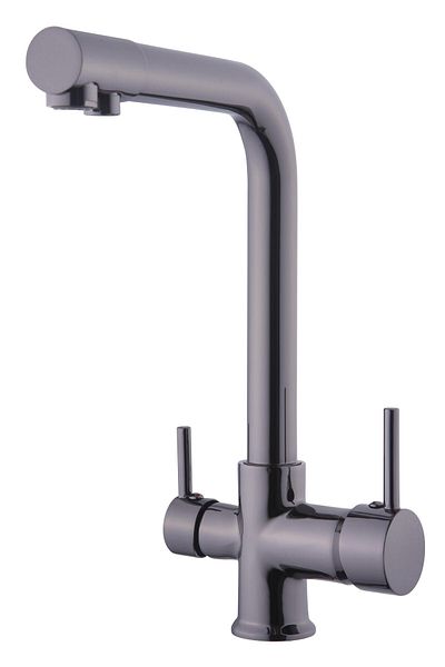 yediyapı Smoked Seven Structure Market L Pipe Purified Kitchen Sink Faucet