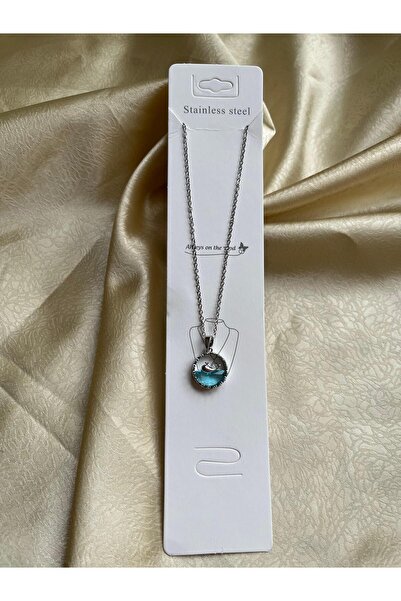 stainles steel سلسال حوت عائم فضي اللون فولاذي عائم