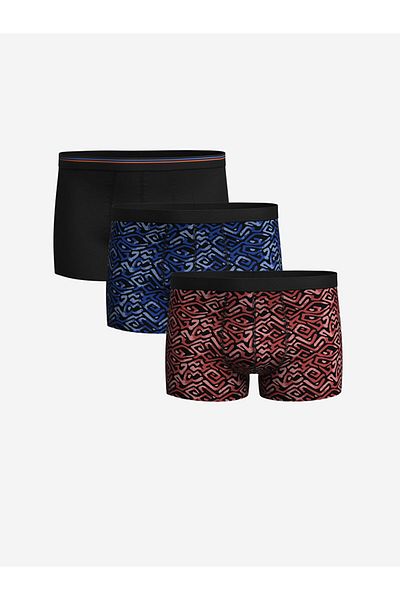 LC Waikiki Standard Mold Cotton Flexible Men's Boxers 3-Piece