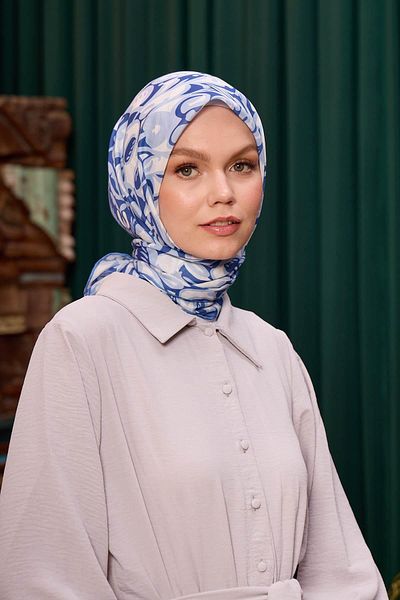 İpekhan Marrakech Συλλεκτικό Μαλακό Κασκόλ Violet Lavender 1195-08