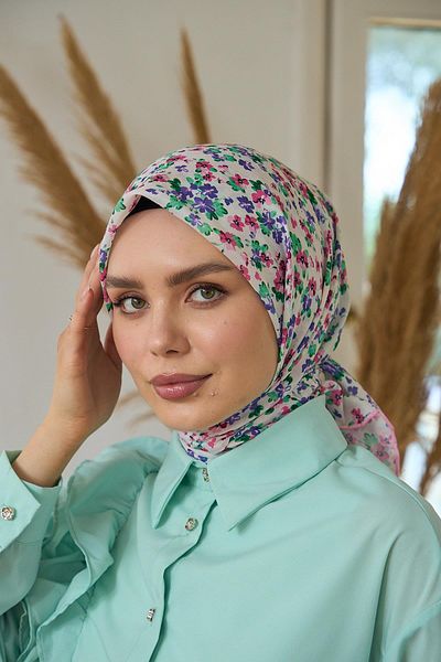 İpekhan Summer Sparkle Collection Μαλακό Κασκόλ Πούδρα Λιλά 1191-02