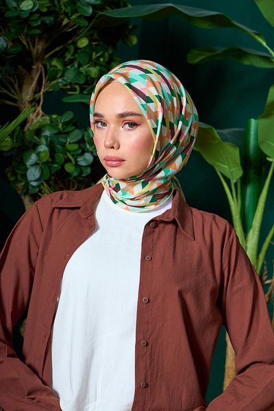 İpekhan Μαλακό κασκόλ Marrakech Collection Claret Red Wheat 1205-01