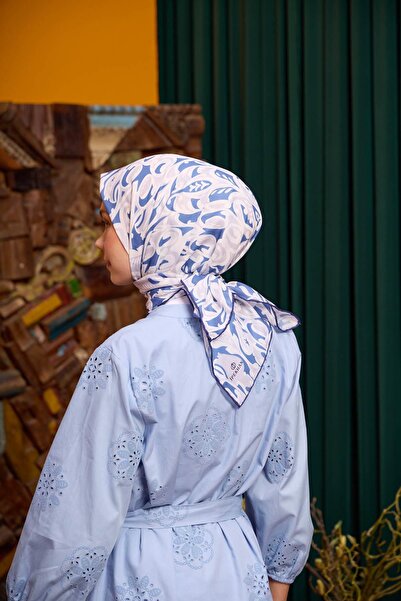 İpekhan Marrakech Collection - Μαλακό κασκόλ (Γκρι, Μωβ) 1195-06