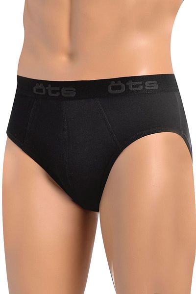 Öts Ανδρικά μαύρα σλιπ Lycra 3 τεμαχίων