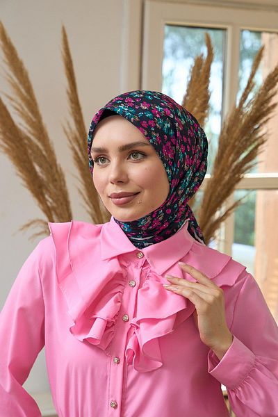 İpekhan Summer Sparkle Collection Μαλακό Κασκόλ Μωβ Ροζ 1191-08