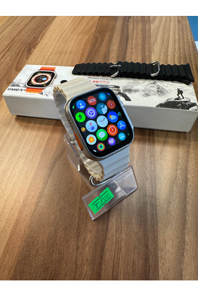 NİRVANA TEKNOLOJİ ELEKTRONİK Happy Owl WATCH800 ULTRA + AKILLI SAAT TÜM CİHAZLARLA UYUMLU ÇİFT KORDON BLUETOOTHLU TÜRKÇE MENÜ 2025 SÜRÜM