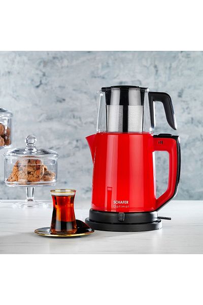 Schafer Optimal Electric Tea Maker-Red