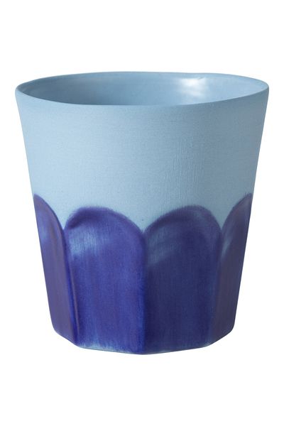 Mudo Concept Handmade Porcelain Blue Espresso Cup -110 ml