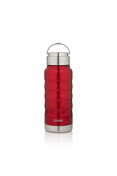Schafer Iron Man Thermos 400 Ml-2 Pieces-Red