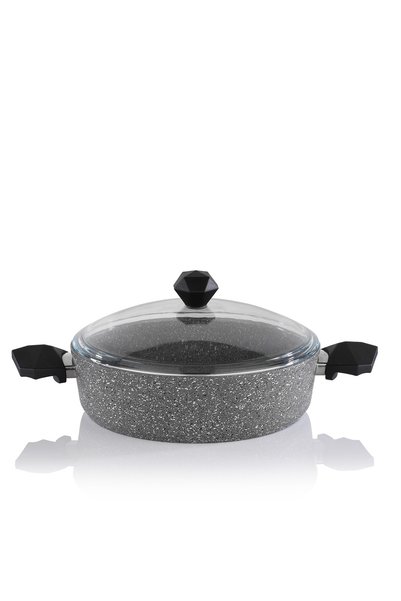 Schafer Cory Fireproof Non-Stick Flat Pot 30cm-grey