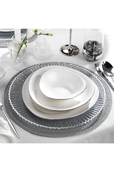 Schafer Dina Yemek Takımı 56 Parça-Platin