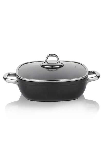 Schafer Gastronomie Master Granite Flat Pot-28Cm