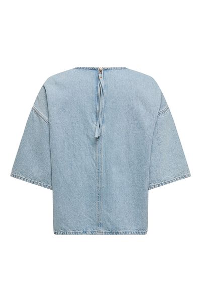 ONLY Onlbarbara Dnm Shirt - S/S Azg Model