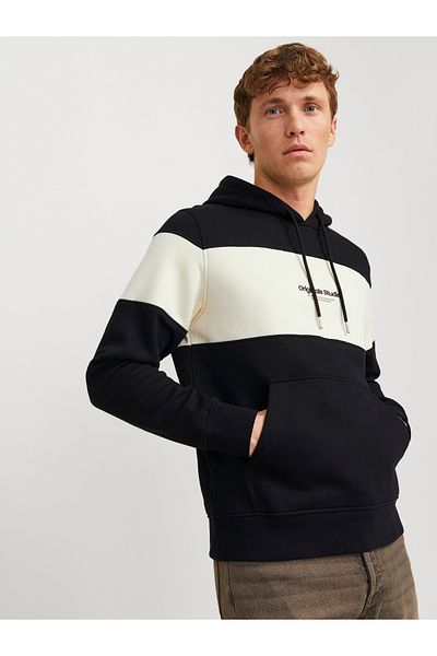 Jack & Jones JORVESTERBRO BLOCK SWEAT HOOD STYD AW24