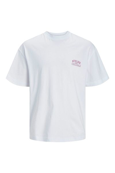 Jack & Jones Jwhsantorini Ss Crew Neck Back Tee