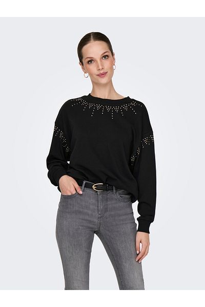 ONLY ONLWOLLY L/S Sweat CS SWT - قطع مريح