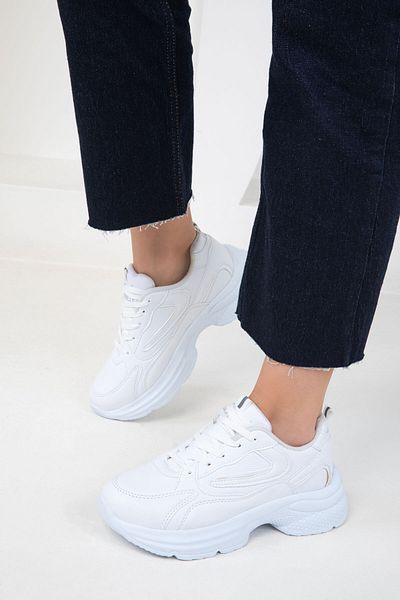 SOHO Weiß-C Damen Sneaker 18802