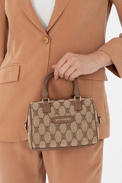 Pierre Cardin Dámská hnědá kabelka přes rameno - 05Po24K1674