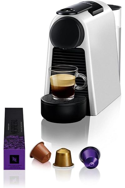 Nespresso Essenza Mini Silver Coffee Maker