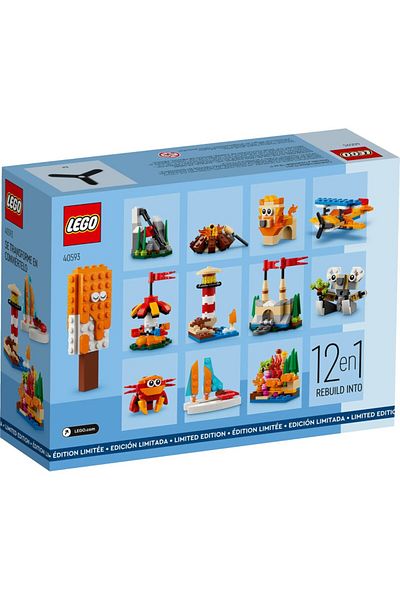 LEGO Iconic 40593 - 12 in 1 Fun Creativity (279 Pieces)