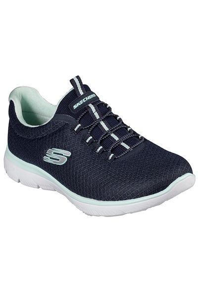 SKECHERS Summits Women's Navy Blue Sports Shoes 12980 Nvaq