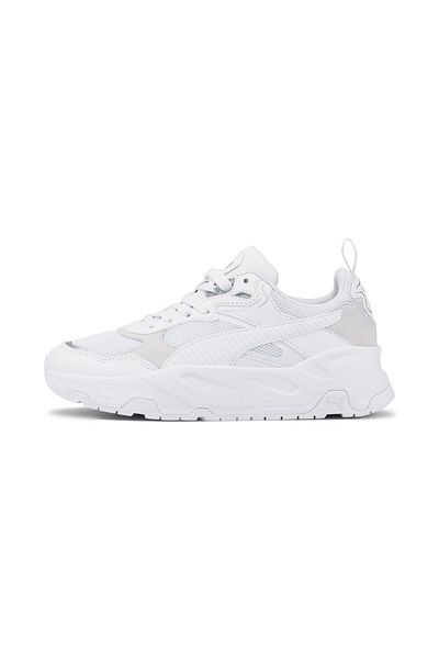 Puma 390838-01 Τρινιτάτη Τζούνιορ &amp; ccedil;Παιδικά Αθλητικά Παπούτσια Λευκά