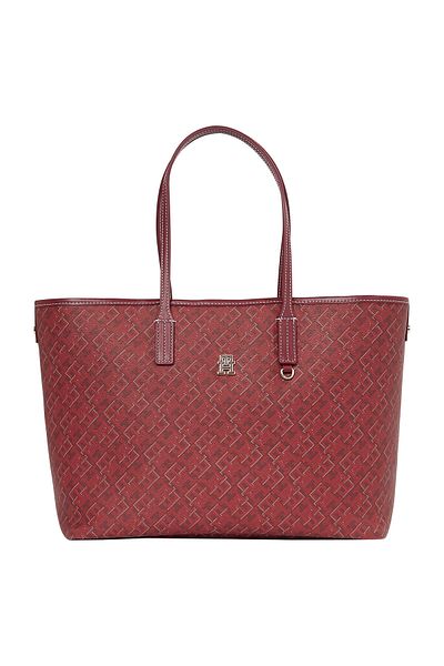 Tommy Hilfiger Monoplay Leder-Einkaufstasche