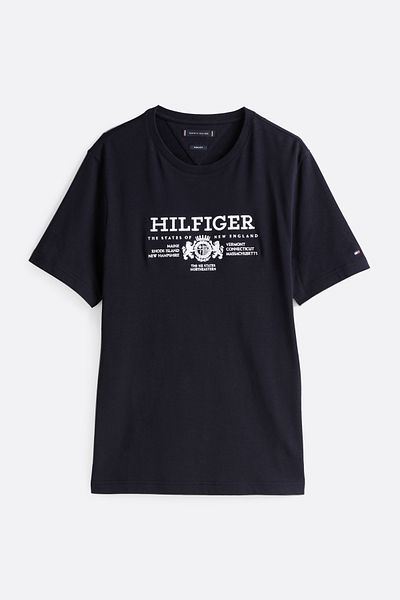 Tommy Hilfiger Hilfiger Crest Emrbo - Tričko uvolněného střihu