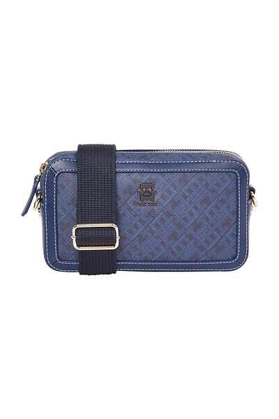 Tommy Hilfiger Marineblaue 21x12x5 cm Damen-Umhängetasche AW0AW16442DW6