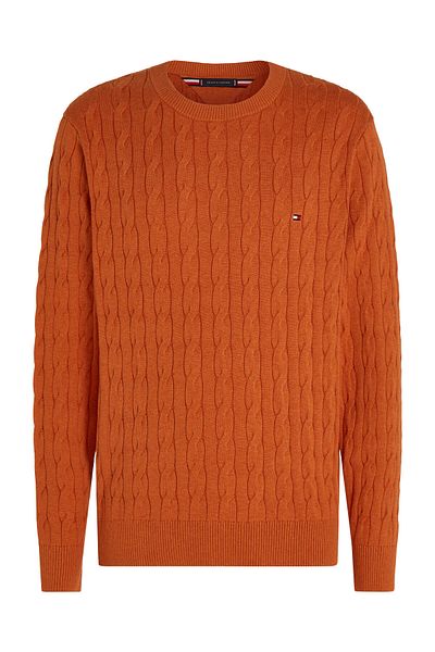 Tommy Hilfiger Κλασικός λαιμός Algodon Cable Crew