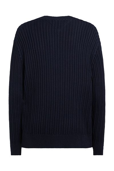 Tommy Hilfiger Globális csíkos - Chunky Rib C NK szövet