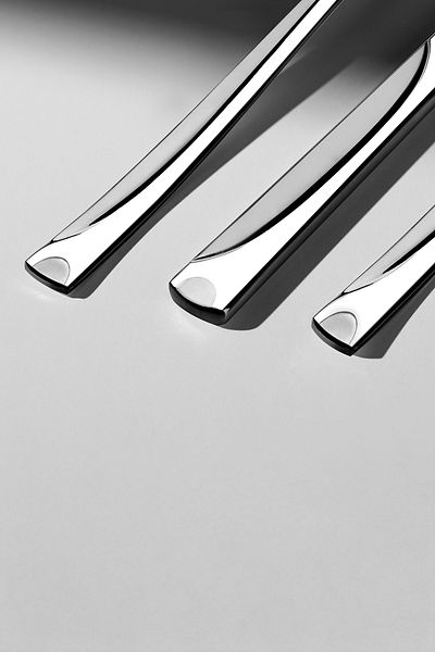 Nehir Fiesta Satin - 30-piece Fork and Spoon Set for 6 People