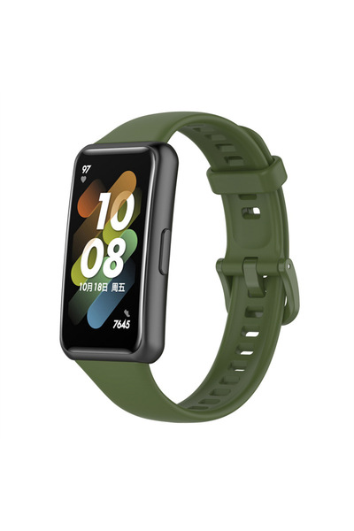 Techmaster Huawei Band 7 Uyumlu Silikon Kordon Kayış