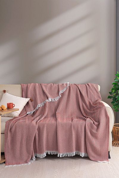 Terry Home Cream Kuatlı Tekek Top 200X230 cm Tile Tone