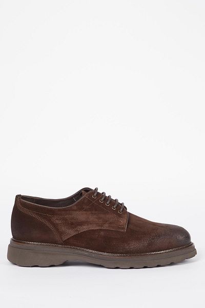Galliano Shoes Toledo Genuine Leather Brown Suede Antique Eva Jurdan Sole Classic Shoes