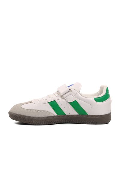 AYAKMOD Walkway White-Green Children's Sports Shoes