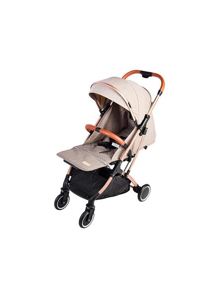 Bumble & Bird - Travel Light Cabin Stroller - Beige (0-15kg)